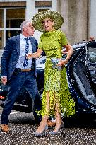 Queen Maxima Visits Netherlands Brain Bank - Amsterdam