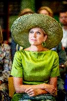 Queen Maxima Visits Netherlands Brain Bank - Amsterdam