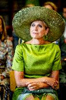 Queen Maxima Visits Netherlands Brain Bank - Amsterdam