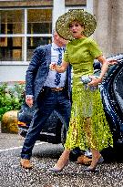 Queen Maxima Visits Netherlands Brain Bank - Amsterdam