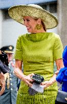 Queen Maxima Visits Netherlands Brain Bank - Amsterdam