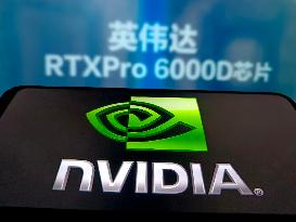 Illustration NVIDIA RTX Pro 6000D Chip