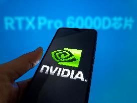 Illustration NVIDIA RTX Pro 6000D Chip