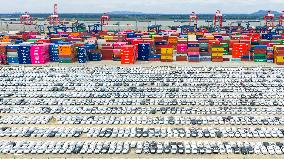 Nanjing Longtan Port Container Terminal Export