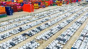 Nanjing Longtan Port Container Terminal Export