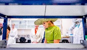 Queen Maxima Visits Netherlands Brain Bank - Amsterdam