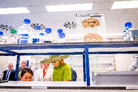 Queen Maxima Visits Netherlands Brain Bank - Amsterdam