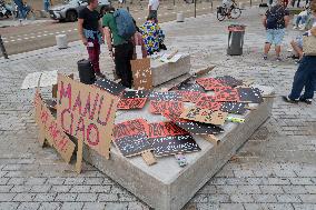 Demonstration Against France's National Budget - Bayonne