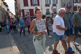 Demonstration Against France's National Budget - Bayonne