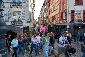 Demonstration Against France's National Budget - Bayonne