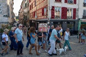 Demonstration Against France's National Budget - Bayonne