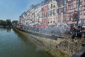 Demonstration Against France's National Budget - Bayonne