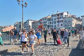 Demonstration Against France's National Budget - Bayonne