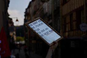 Demonstration Against France's National Budget - Bayonne