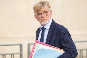 PM Lecornu Meets With Edouard Philippe And Marc Fesneau