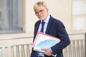 PM Lecornu Meets With Edouard Philippe And Marc Fesneau