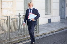 PM Lecornu Meets With Edouard Philippe And Marc Fesneau