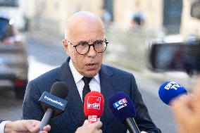 PM Lecornu Meets With Eric Ciotti - Paris