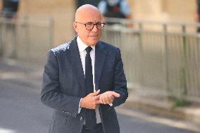 PM Lecornu Meets With Eric Ciotti - Paris