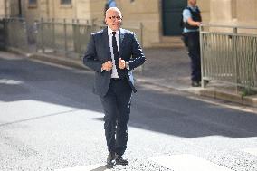 PM Lecornu Meets With Eric Ciotti - Paris