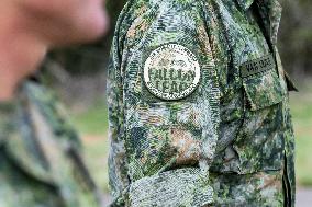 King Willem-Alexander At Falcon Leap Exercise - Eindhoven