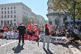 Nationwide Strikes Over Budget - Lyon