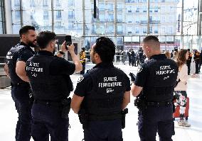 Transport Strike At Gare Du Nord Railway Station - Paris