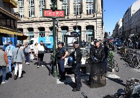 Transport Strike At Gare Du Nord Railway Station - Paris