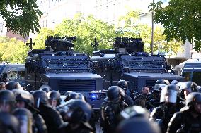 Nationwide Strikes Over Budget - Paris