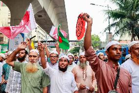 Islamic Parties Demonstrate - Dhaka