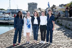 Rochelle Fiction Festival Ma Femme est une espionne Photocall