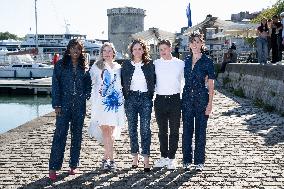 Rochelle Fiction Festival Ma Femme est une espionne Photocall