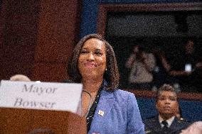 Bowser and Mendelson testify on “Oversight of the District of Columbia”