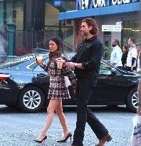 Miranda Cosgrove and Pierson Fode out in Times Square - New York