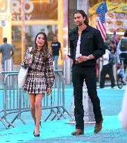 Miranda Cosgrove and Pierson Fode out in Times Square - New York
