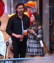 Miranda Cosgrove and Pierson Fode out in Times Square - New York