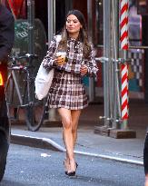 Miranda Cosgrove and Pierson Fode out in Times Square - New York
