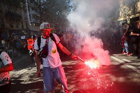 Nationwide Strikes Over Budget - Paris
