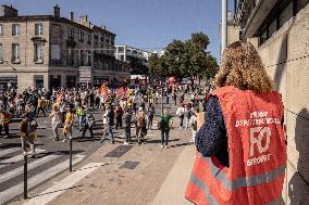 Nationwide Strikes Over Budget - Bordeaux