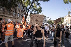 Nationwide Strikes Over Budget - Bordeaux