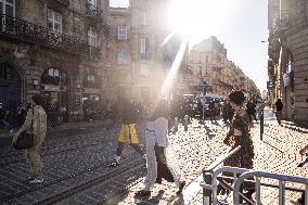 Nationwide Strikes Over Budget - Bordeaux