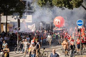 Nationwide Strikes Over Budget - Bordeaux