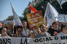 Nationwide Strikes Over Budget - Paris