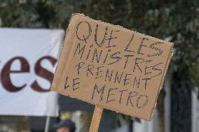 Nationwide Strikes Over Budget - Paris