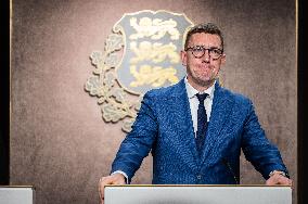 Government press conference on the state budget