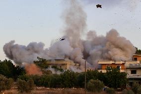 Israeli Army Carried out Several Airstrikes Across Southern Lebanon