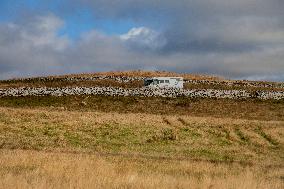 Illustration Scotland Landscape
