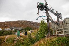 Illustration Scotland Cairngorm Mountain