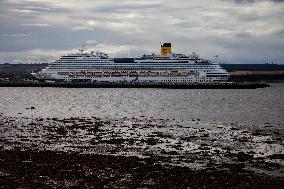 Illustration Scotland Invergordon Port