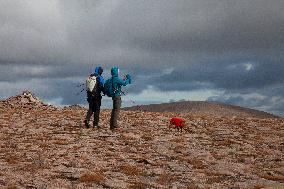 Illustration Scotland Cairngorm Mountain